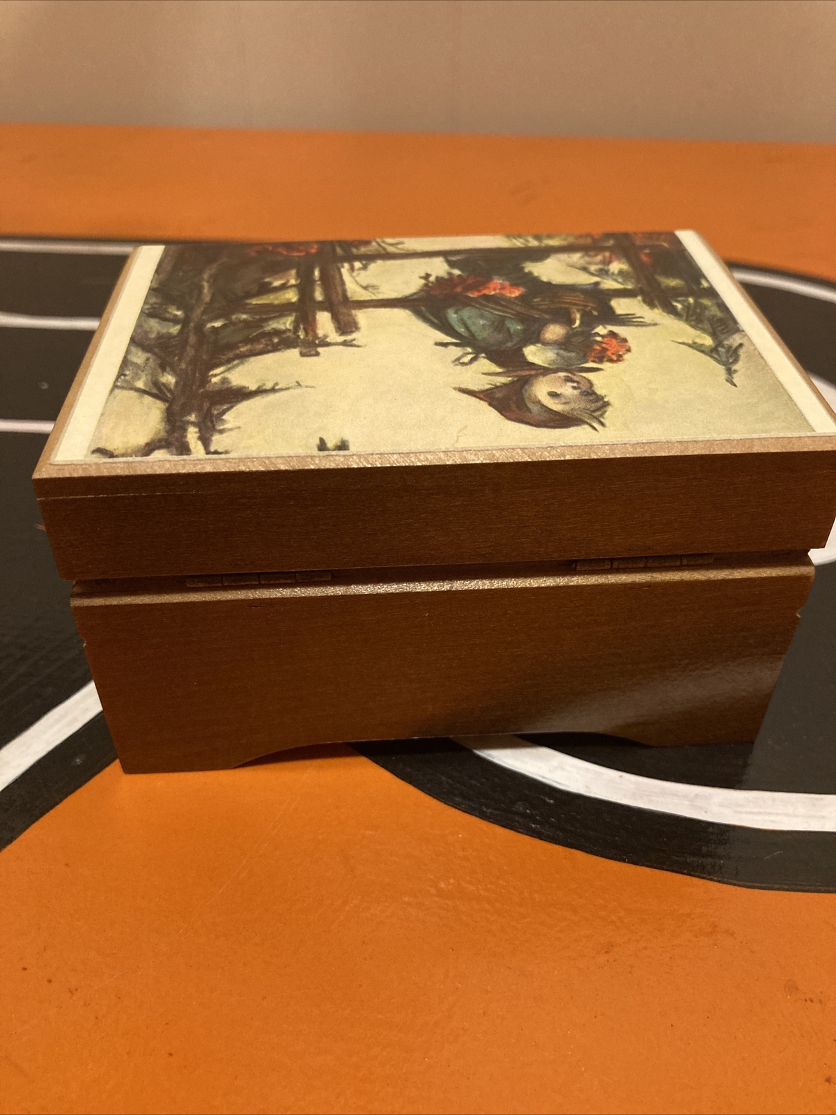 Vintage Hand Made Wooden HUMMEL MUSIC BOX Made in Switzerland Lara’s Theme eBay