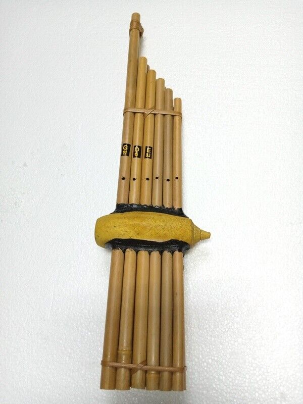 Belicoso Aumentar provocar Thai Khaen 6 Bamboo Isan Traditional Mouth Organ Musical Instrument  Beginner | eBay