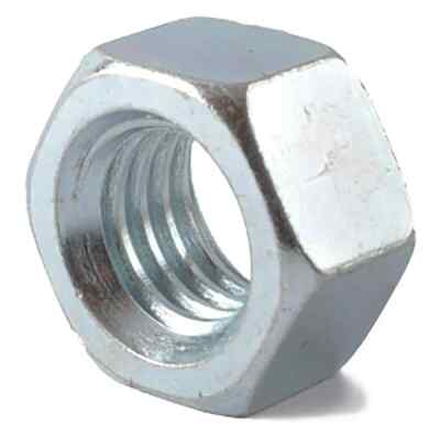 1/4''-20 HEX NUT GRADE 2 ZINC PLATED (100PCS)