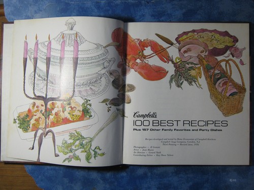 CAMPBELL'S 100 BEST RECIPES HC 1976 3rd Printing XLNT - Picture 2 of 8