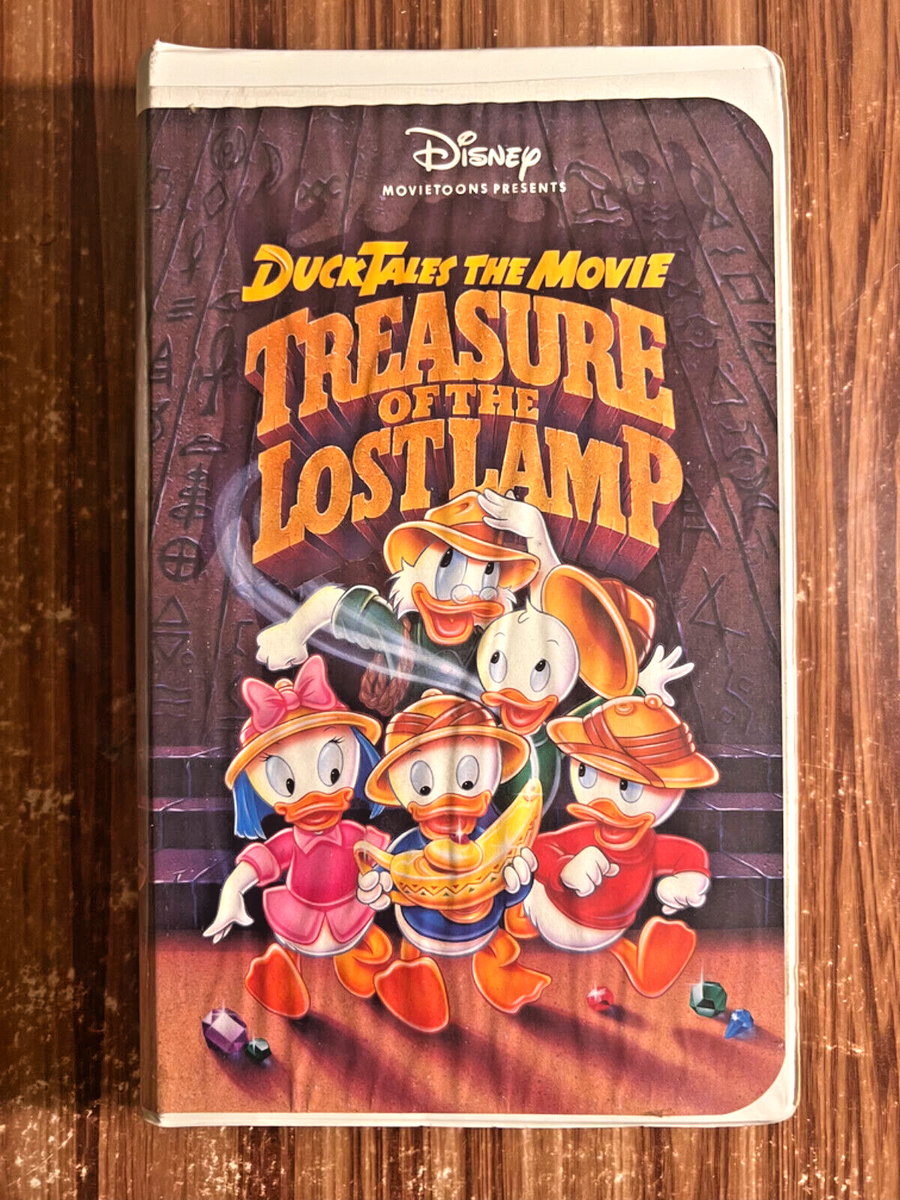 Duck Tales The Movie Treasure of the Lost Lamp VHS Disney