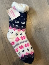 NEW - Women’s Old East Main Co. Sweater Socks, Size 4-11, Rubber Grip On Bottom