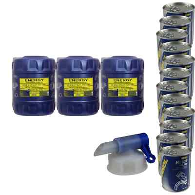 60L Motoröl MANNOL Energy 5W-30 12x MANNOL Motor Doctor ADDITIV