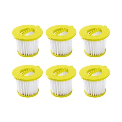 Nispira HEPA Filter Replacement for Ryobi ONE+ 18V Handheld Vacuum PCL700, 6 Pks