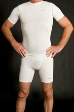 Nike pro compression top with vent panels sweat wicking properties keep you dry