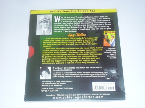 Spy Killer by L. Ron Hubbard Unabridged Audiobook On CD - Picture 2 of 2