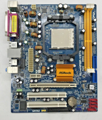 ASRock ALiveNF6P-VSTA REV:G/A 1.02 DDR2-mATX - Sockel AM2- ohne I/O Shield#M2806