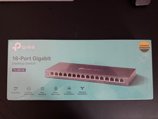 16-portowy niezarządzalny gigabitowy przełącznik biurkowy TP-LINK, stalowa obudowa - (TL-SG116)
