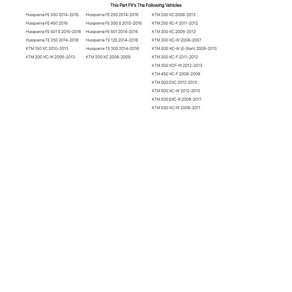 Tusk Front Motorcycle Steel Braided Brake Line   For HUSQVARNA FE 501 2014-2016 Foto 2 de 4