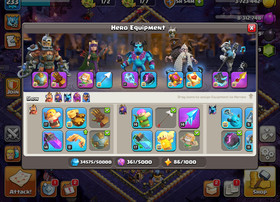 TH18 Most Maxed Defense ⚔️ 93-105-95-80-55 Maxed 4 Heroes 🔥Good Equipment