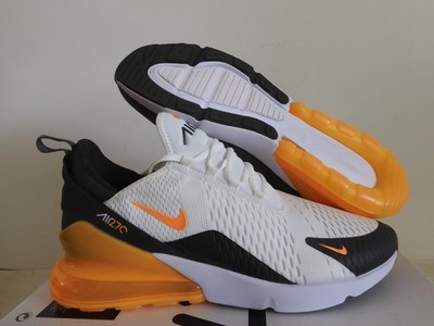 NEW Nike Air Max 270 Black White Laser Orange AH8050 114 Men\'s Size 12 NEW Nike Air Max 270 Black White Laser Orange NBY AH8050 114  main image 3