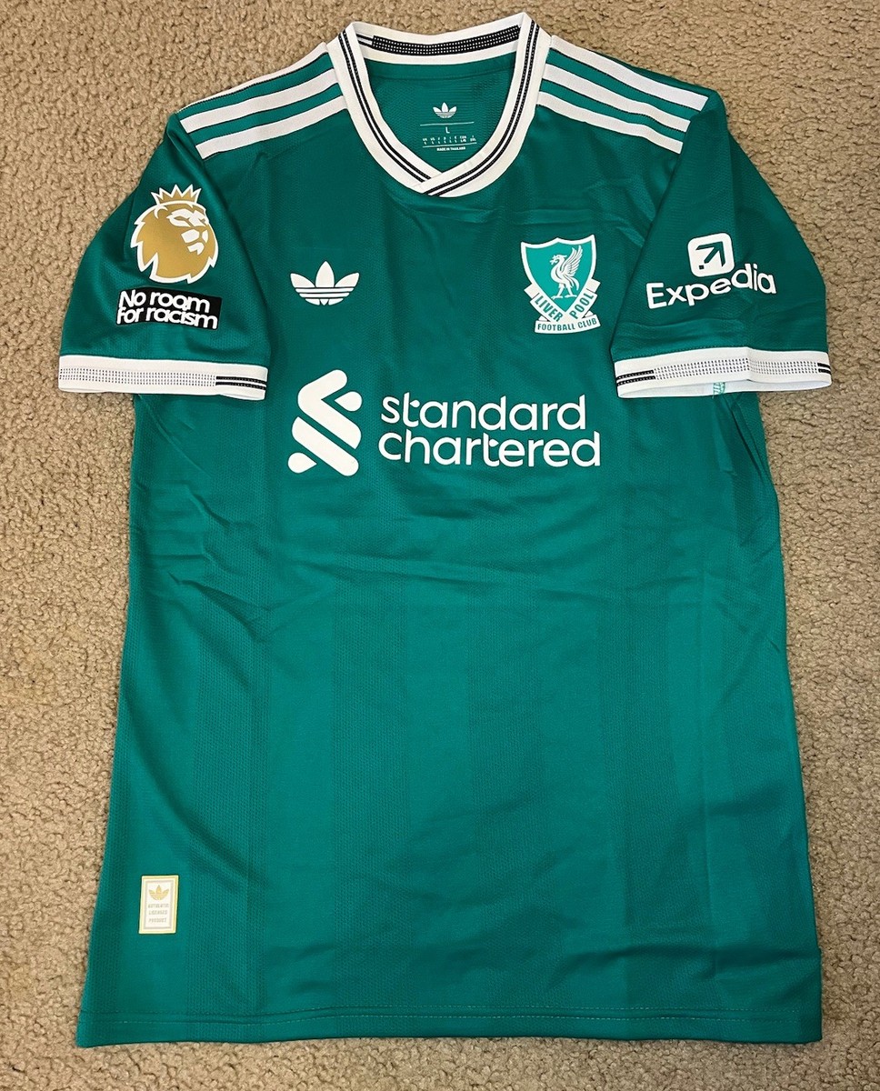 Adidas Liverpool 2025/26 Third Kit Soccer Jersey Size Large/L Slim