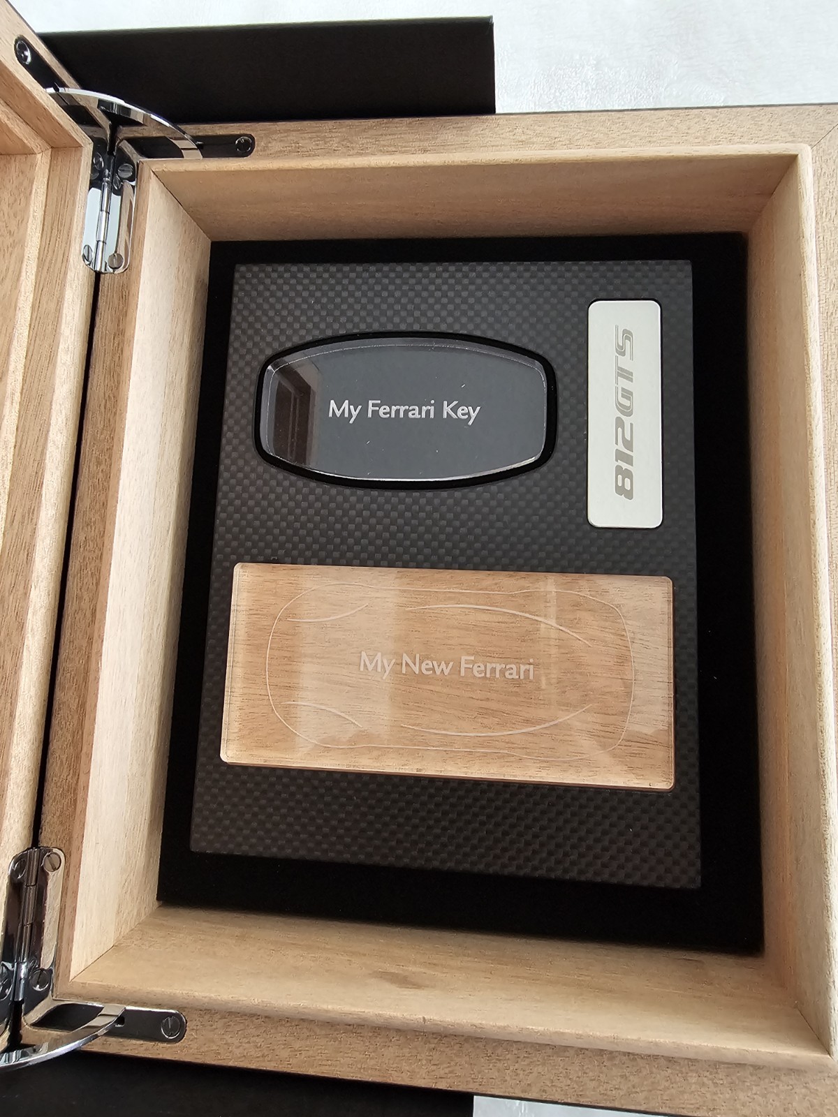 Genuine RARE Ferrari Storage Box Humidor 812-GTS
