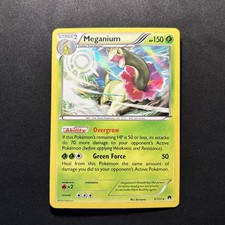 Meganium 3/122 Breakpoint Holo Rare LP Pokemon Card TCG