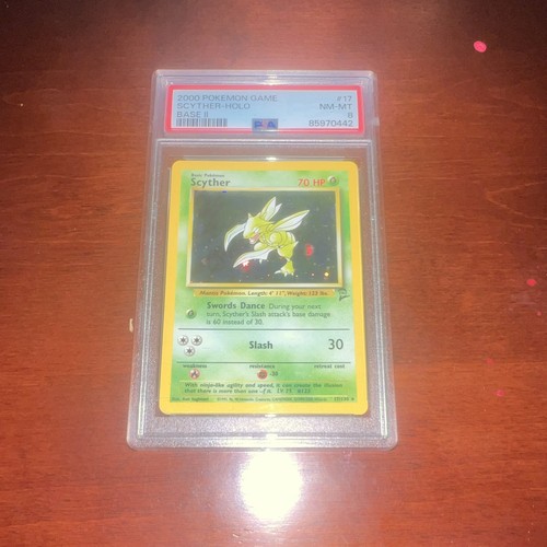 Scyther graded PSA 8 for sale on eBay