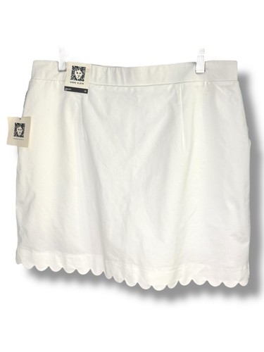 Anne Klein Golf / Tennis Skirt White SZ M NWT - Picture 2 of 3
