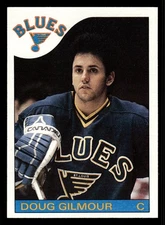 1985-86 Topps Doug Gilmour (HOF) #76 - St. Louis Blues