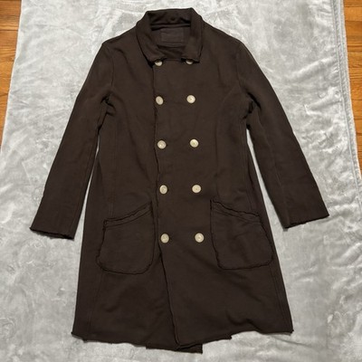 Frank Eileen Tipperary Terry Coat Womens Size Large