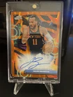 2025-26 Topps Cosmic Chrome Jalen Brunson Auto Orange Galactic Refractor #/25