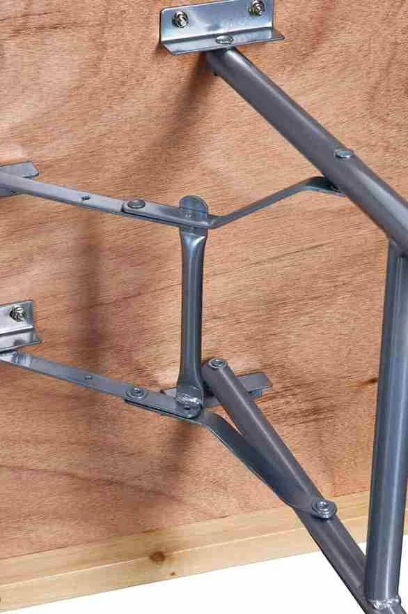 8' x 4' Rectangle CornerMax Plywood Folding Table by Chivari - Image 2 of 4