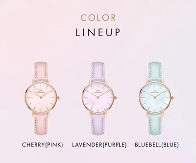 DANIEL WELLINGTON Petite 28 Mm Pastel Dial Women Analogue Watch