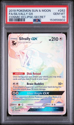 Silvally-GX graded PSA 10 for sale on eBay