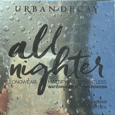 Urban Decay All Nighter Longwear Mattifying Setting Powder Translucent  NIB