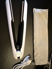 Flat Iron Hair Straightener White Color Professional Styling Tool