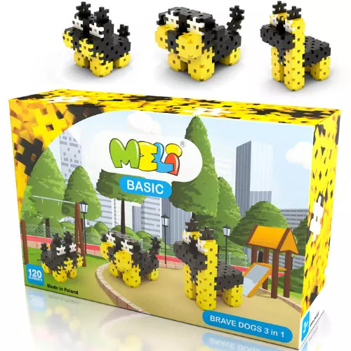 5902431290898 Klocki Meli Basic Brave Dogs 3in1 Meli 5690₽