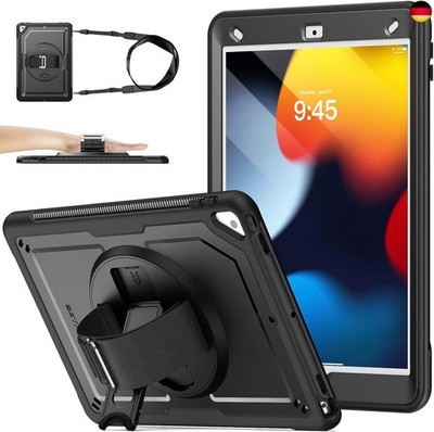 SEYMAC stock Hülle für iPad 9./8./7. Generation 10,2 Zoll 2021/2020/2019, S