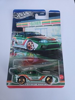2025 Hot Wheels Toyota Supra 7-11 Silver Series 7-Eleven Exclusive