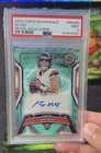 2024 Topps Resurgence Aqua Wave Rookie Bo Nix Auto /249 PSA 9