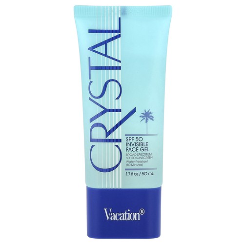 Crystal Invisible Face Sunscreen Gel, SPF 50, 1.7 fl oz (50 ml)