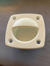 Drawer Knob -Flush Pull, Plastic  LOT OF 5 KNOBS FREE SHIPPING