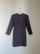 Wilfred Women's Vilard Mini Sheath Dress in Charcoal Size US 00