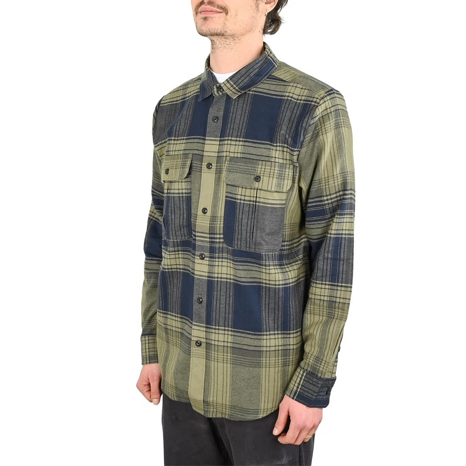 Camicia Volcom Parkstone Lunga - Verde Timo - Immagine 2 di 4