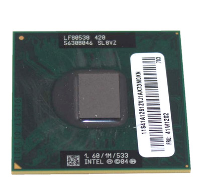 Intel Celeron M 1,6GHz mPGA478MT CPU - SL8VZ
