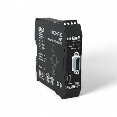 Reer MOSAIC MBP Feldbuskommunikations-Erweiterungsgerät, PROFIBUS DP, 1100050
