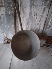 Vintage alter  Alutopf Aluminium Topf DEKO Stieltopf 16 cm D 10 cm hoch