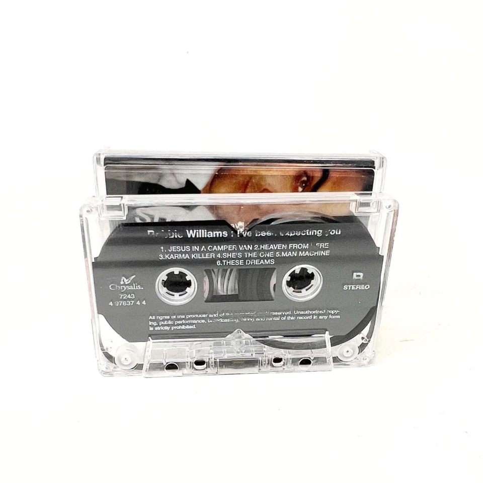 Robbie Williams I've Been Expecting You Cassette Tape (Chrysalis EMI TH 1998) Foto 4 de 4