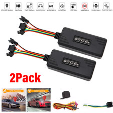 2PCS Car GPS Tracker Real-time Tracking Locator Device Remote Control Anti Theft