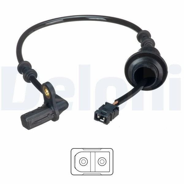ABS-SENSOR FÜR MERCEDES-BENZ Slk (R170) - Delphi SS20486-image
