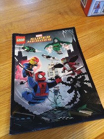 Lego Marvel Super Heroes 76004 Spyder Man. 💯 Complete   Comic Book 