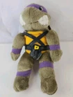 1989 Vintage Donatello Teenage Mutant Ninja Turtles Plush Figure 9” .