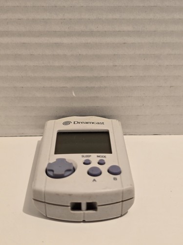 Official OEM Sega Dreamcast VMU MemoryCard HKT-7000 White Japan import US Seller - Picture 4 of 4