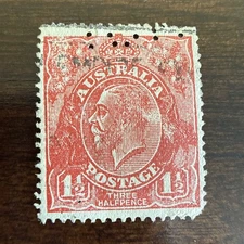 Australia Stamp Scott# 68 King George V 1927 Used
