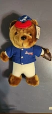 2002 Good Stuff 12" MLB  Atlanta Braves Plush Soft Bear NWT