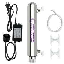APEC Intense Stainless Steel Ultra-Violet Sterilizer Water Filtration Kit