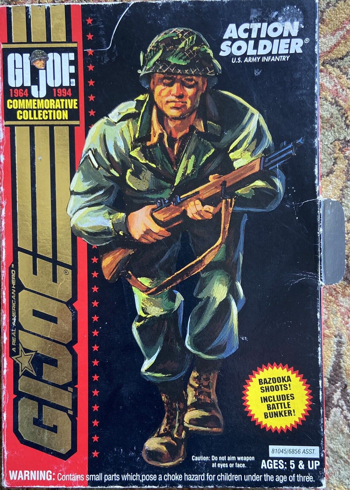 Hasbro GI Joe 1994 Commemorative Collection Action Soldier US Army Infantry NiB