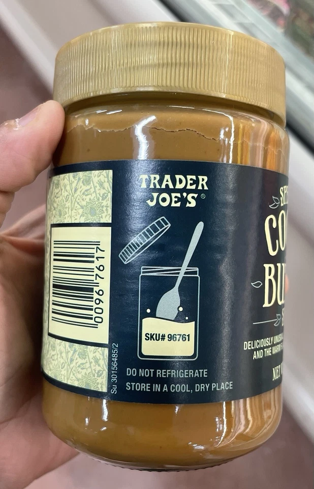 2 PACK Trader Joes Speculoos Cookie Butter 14.1 oz Each - Image 2 of 4